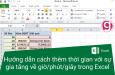 Hướng dẫn cách thêm thời gian với sự gia tăng về giờ/phút/giây trong Excel
